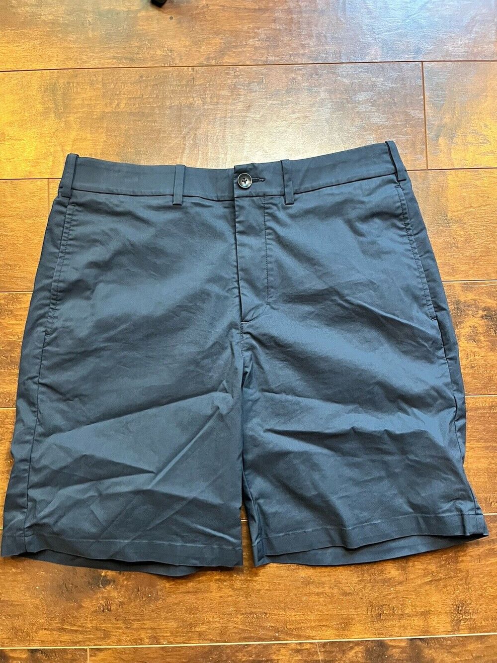Hill City Everyday Tech Stretch Casual Blue Short Size 31